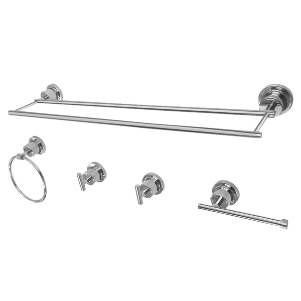 BAH821318478C Concord 5-Piece Bathroom Accessory Set, Polished Chrome